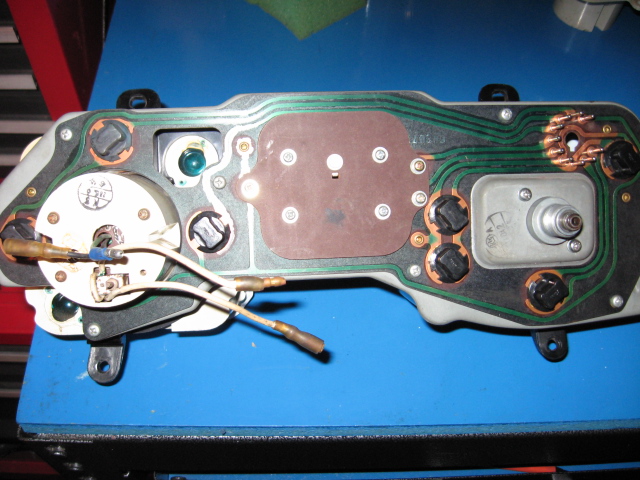 Rear of the 1970 - 73 PL510 Instrument Panel with Tach